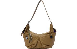URBAN REVIVO Fabric Crossbody Bags Regular Women's Khaki Brown