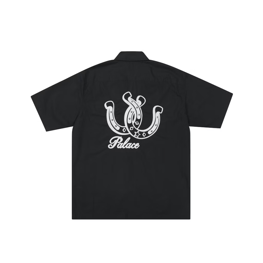 PALACE PALACE Shirts Unisex Black Lapel Moderate Other
