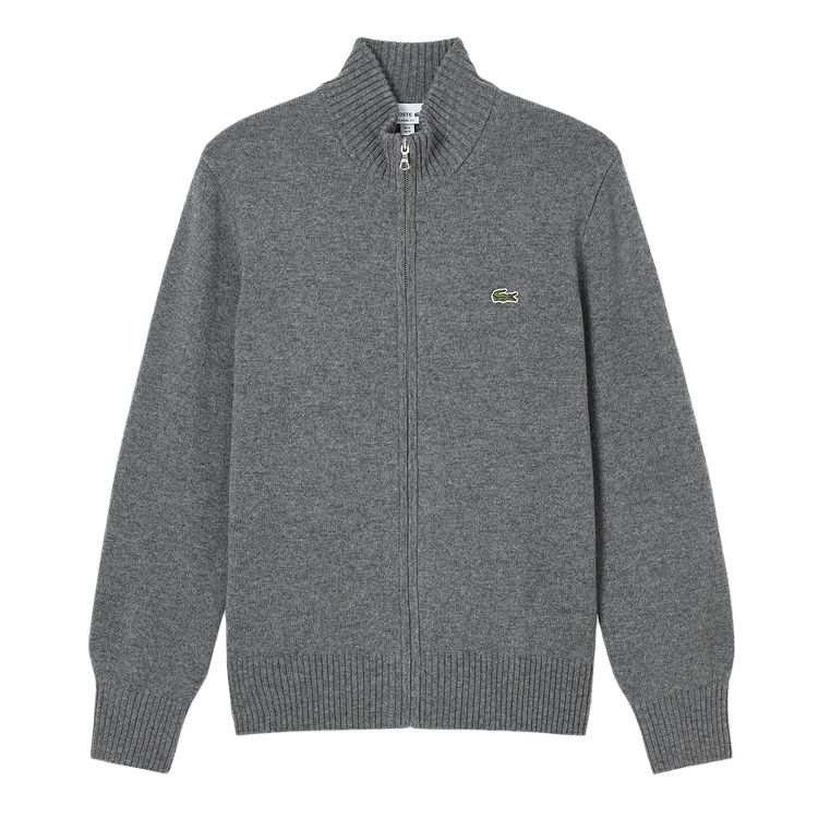 LACOSTE Knitwear Men's Stand Collar Moderate Cardigan