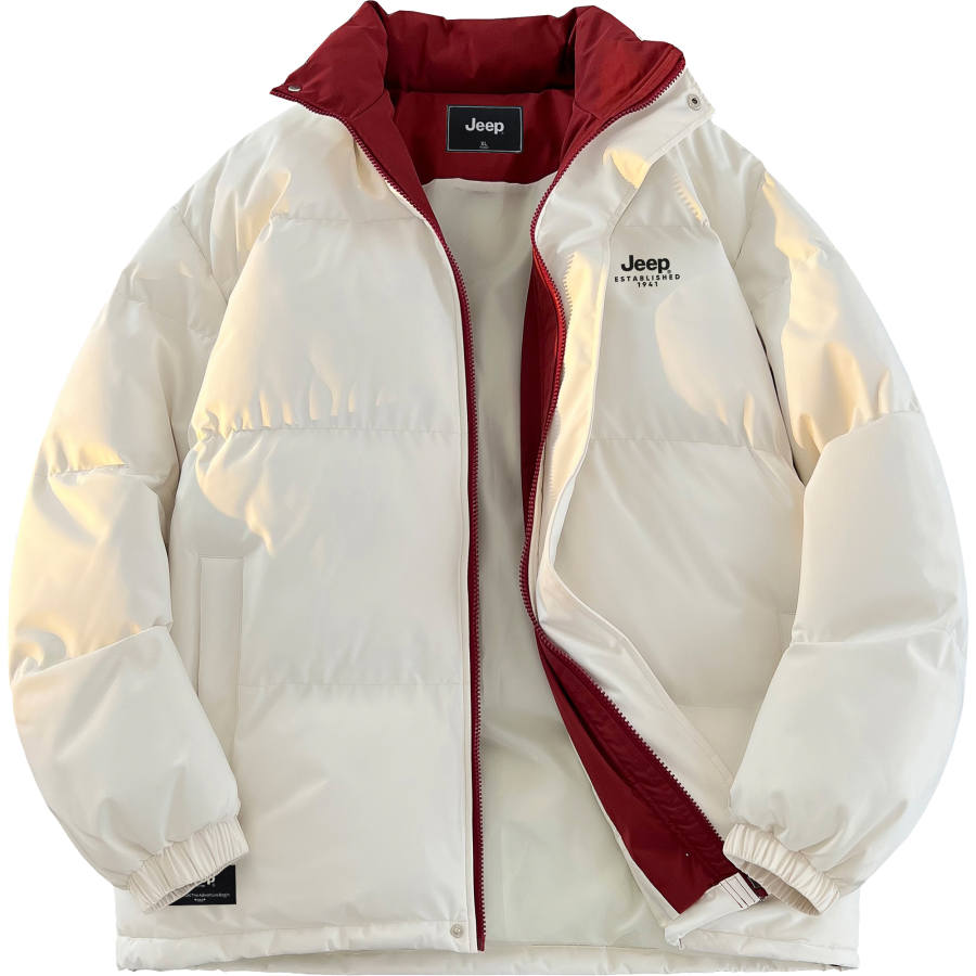 Jeep Horseback Riding Casual Collection Puffer Jacket Unisex