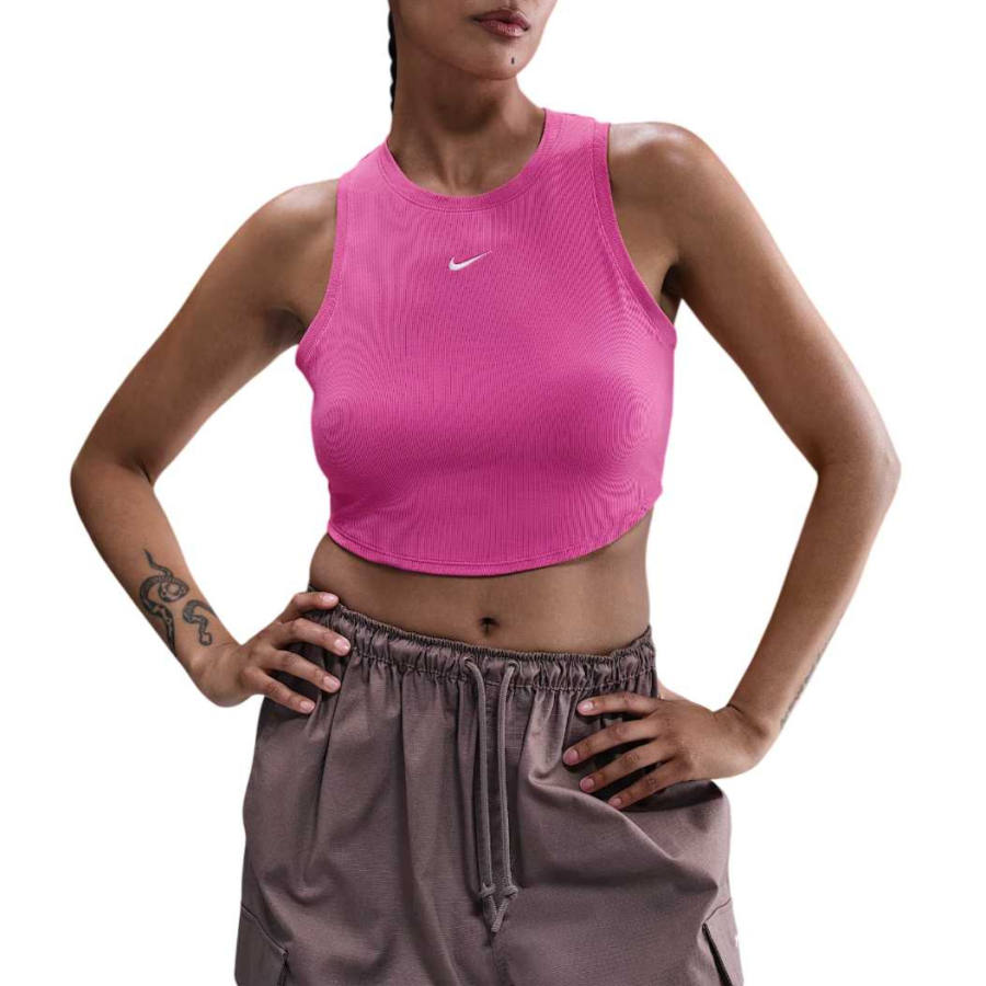 Nike Nike Sportswear Chill Knit Women's Tight Cropped Mini-Rib Tank Top