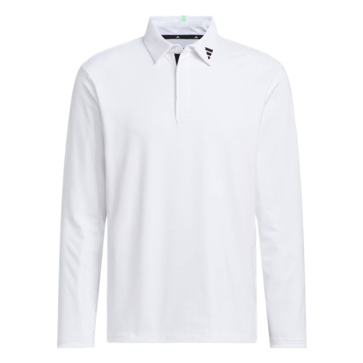 Adidas Adidas Polo Shirts Men's White Polo Collar Moderate Straight Fit