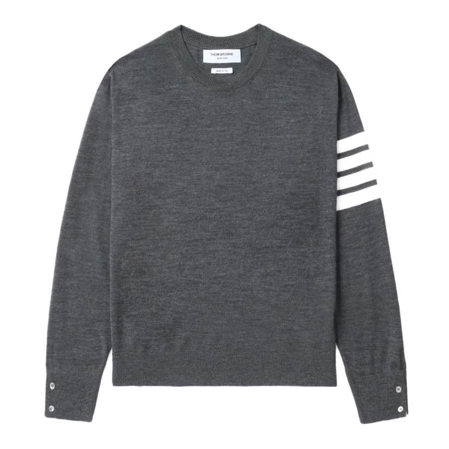 THOM BROWNE Thom Browne 4-Bar crew neck jumper