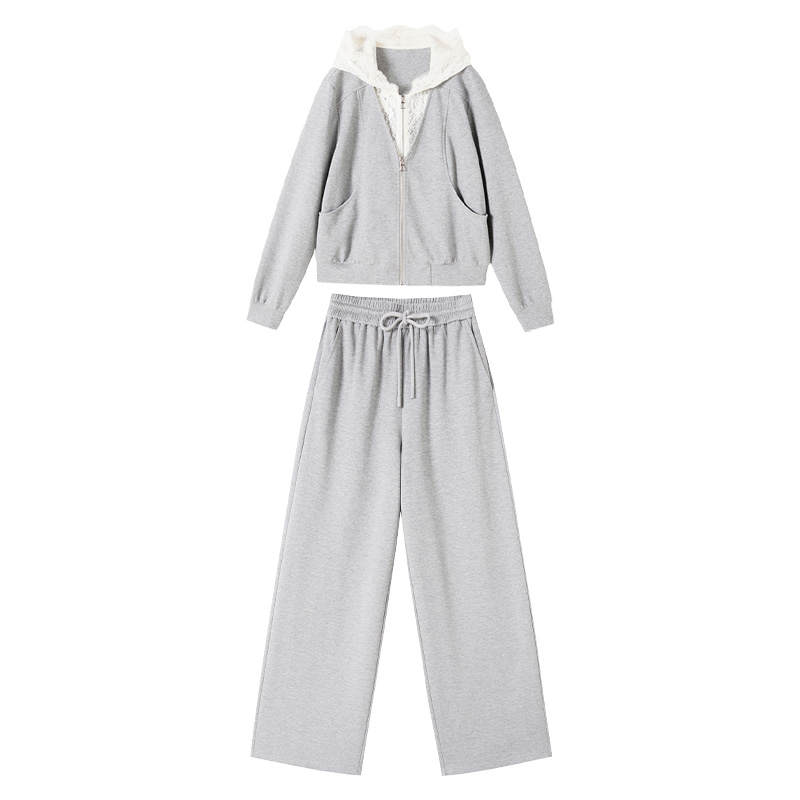XIANGYING Sweatshirt Set Women's