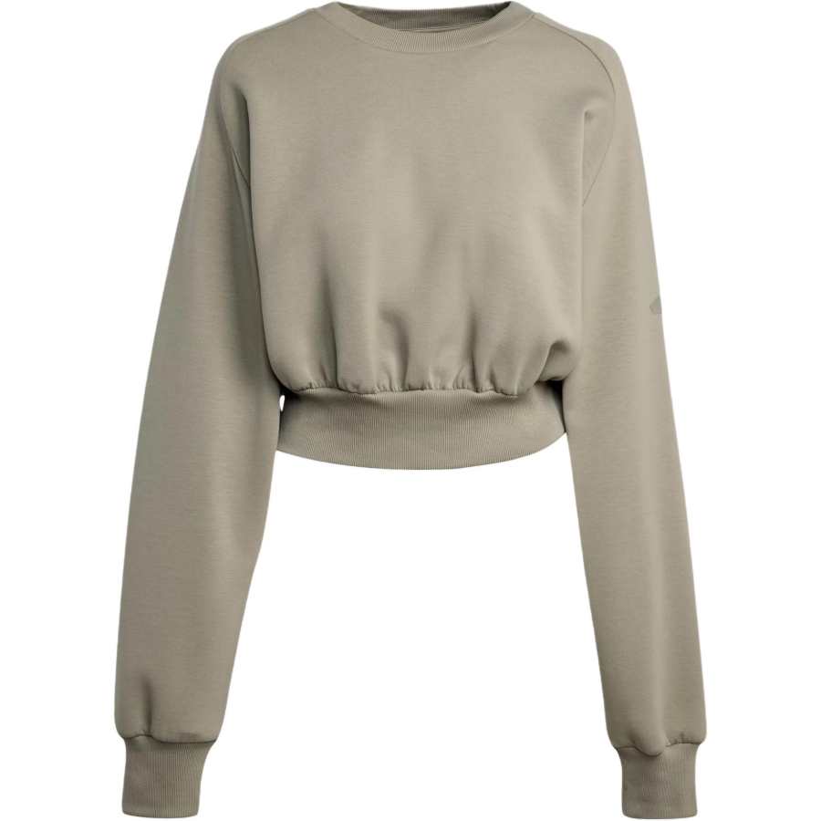 Adidas Adidas Sweatshirts Women's Silver Pebble Crew Neck Moderate