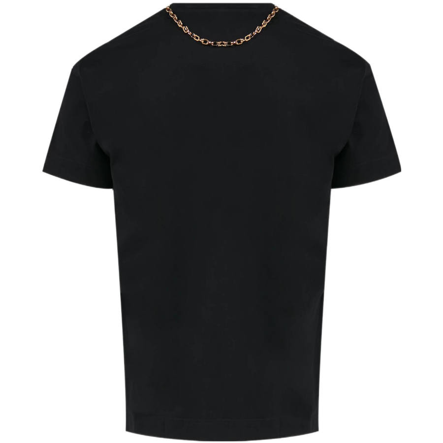 Givenchy Givenchy Chain Trimmed Crewneck T Shirt
