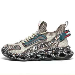 BAKE Abrasion Resistant Breathable Cushioning High top Casual Shoes Men's