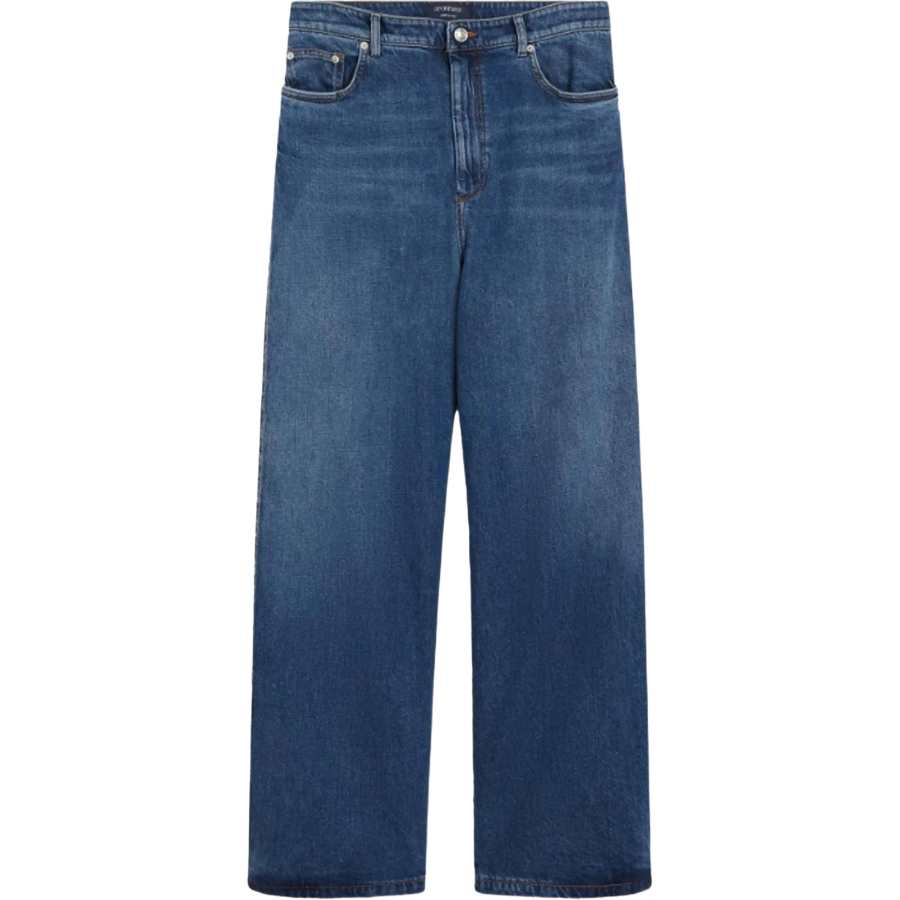 SportMax Gastone Logo-Patch Wide-Leg Jeans