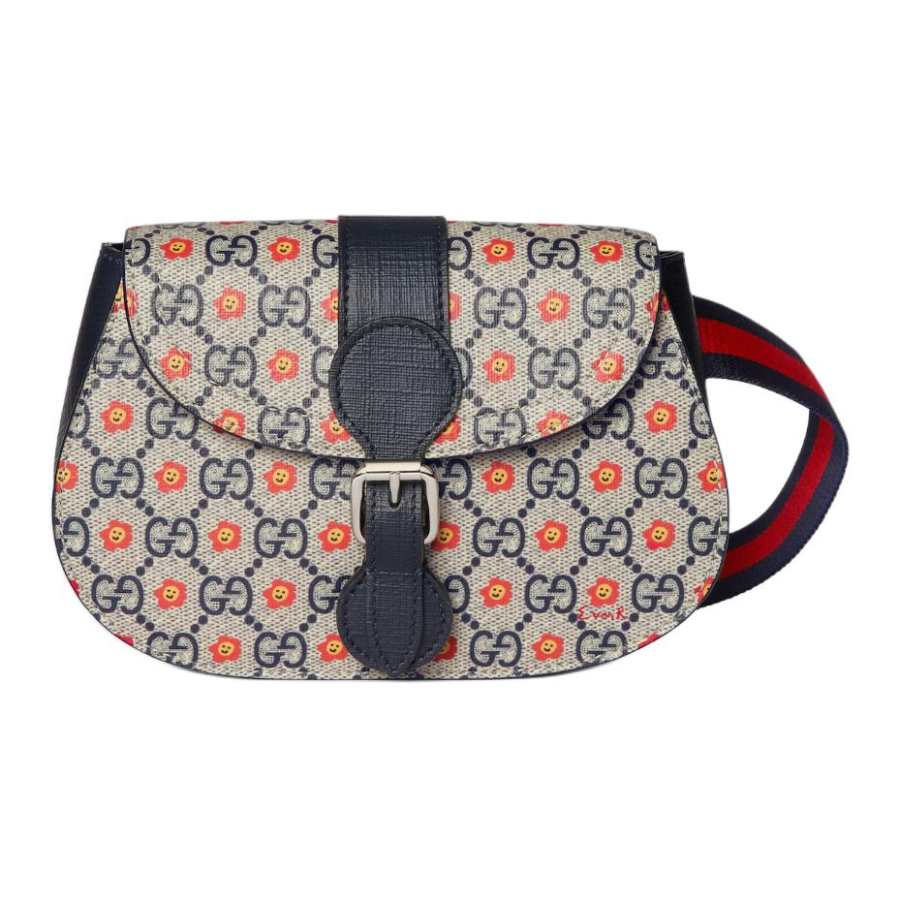 GUCCI GG Supreme Canvas Fanny Pack Kids' Multicolor