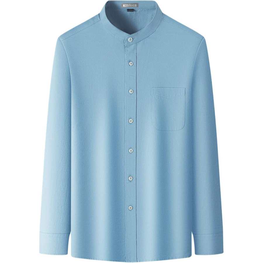 Hodo Shirts Men's Stand Collar Moderate Other