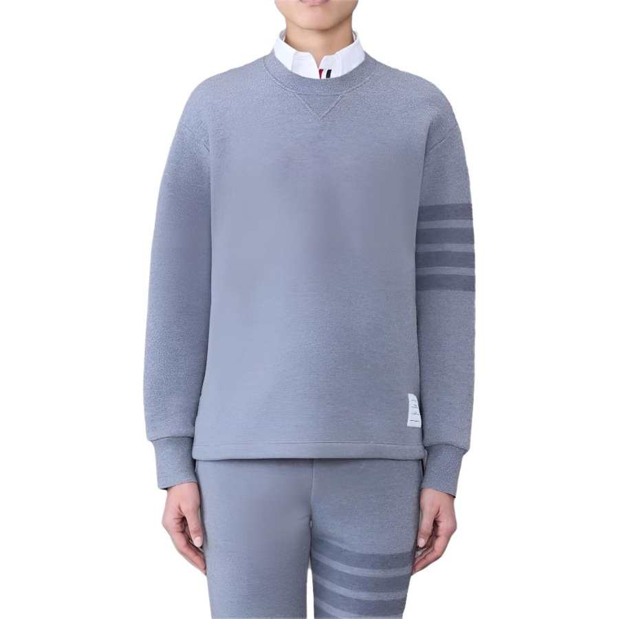 THOM BROWNE THOM BROWNE Stripe Detailed Crewneck Jumper