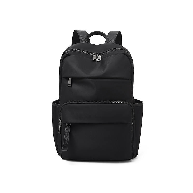 LAORENTOU LAORENTOU Fabric Backpack Regular Unisex Black