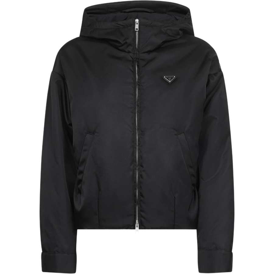 PRADA Prada hooded button-cuff jacket