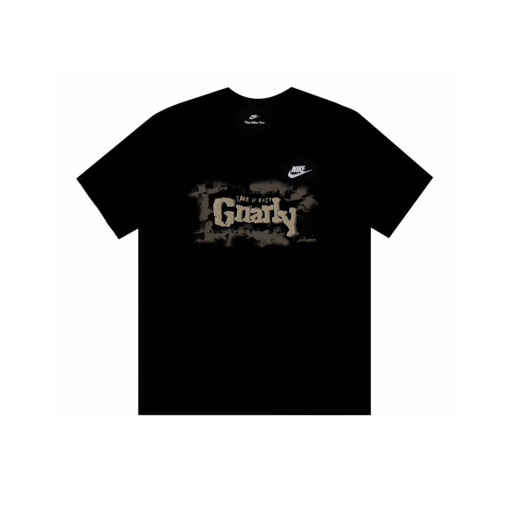 Nike Nike Dri Fit T Shirts Unisex Black Crew Neck Moderate