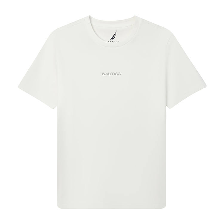 NAUTICA T Shirts Men's Crew Neck Moderate Straight Fit