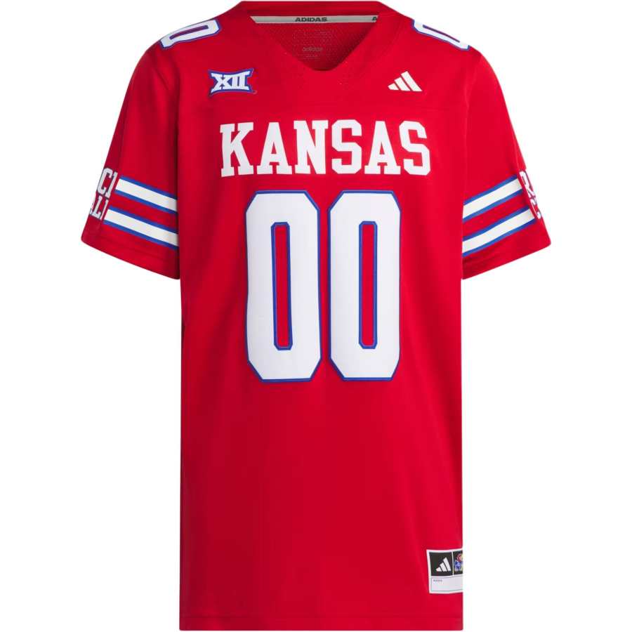 Adidas Adidas Free Shipping With AdiClub Kansas Jayhawks Premier Jersey
