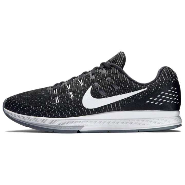 Nike Nike Zoom Structure 19 Breathable Support Running Shoes Unisex Black