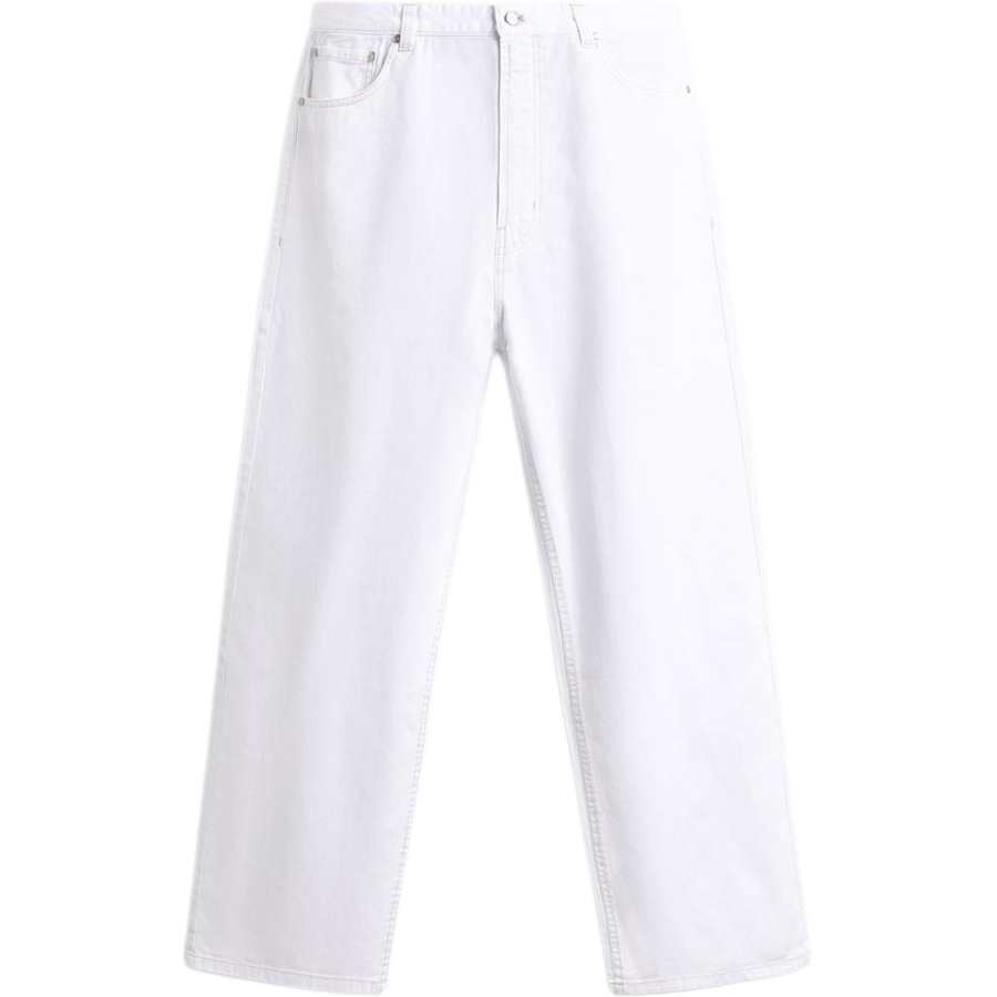 ZARA Jeans Men's White Moderate Wide Leg Pants
