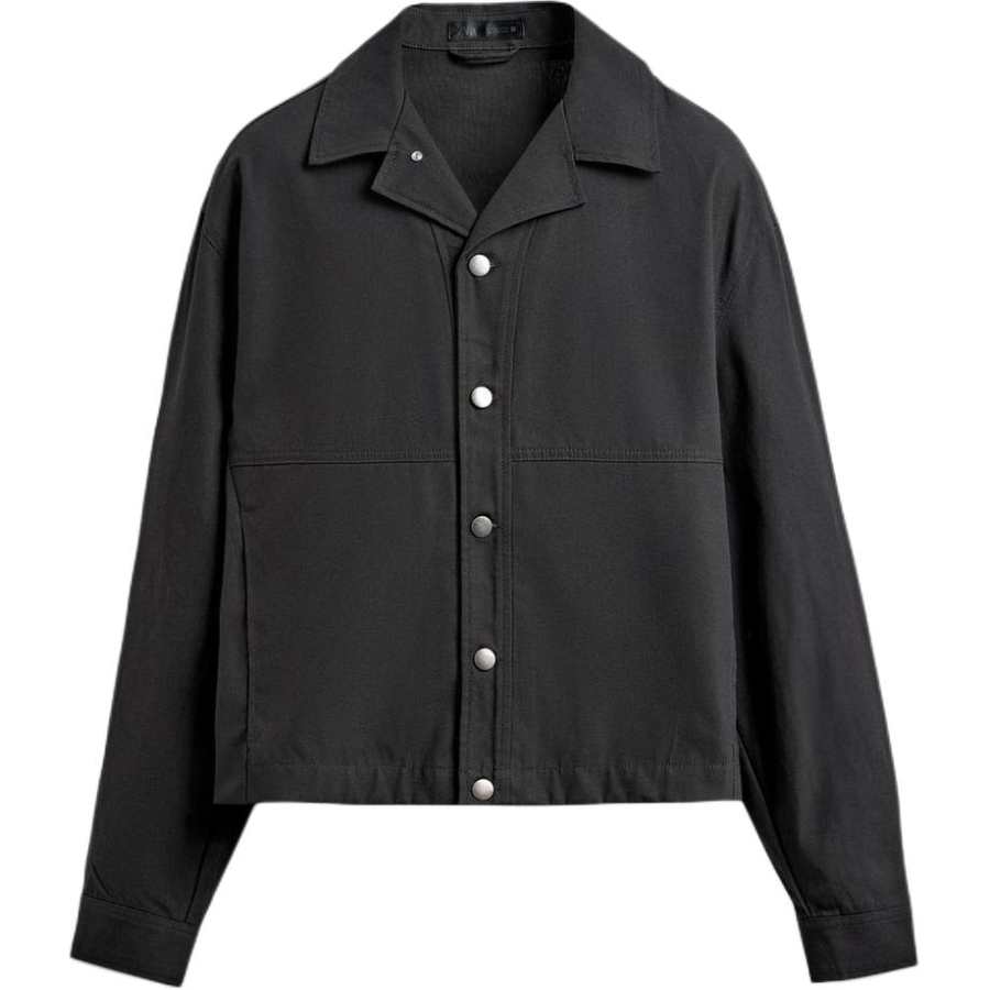 ZARA ZARA Jackets Men's Washed Black Lapel Moderate Other