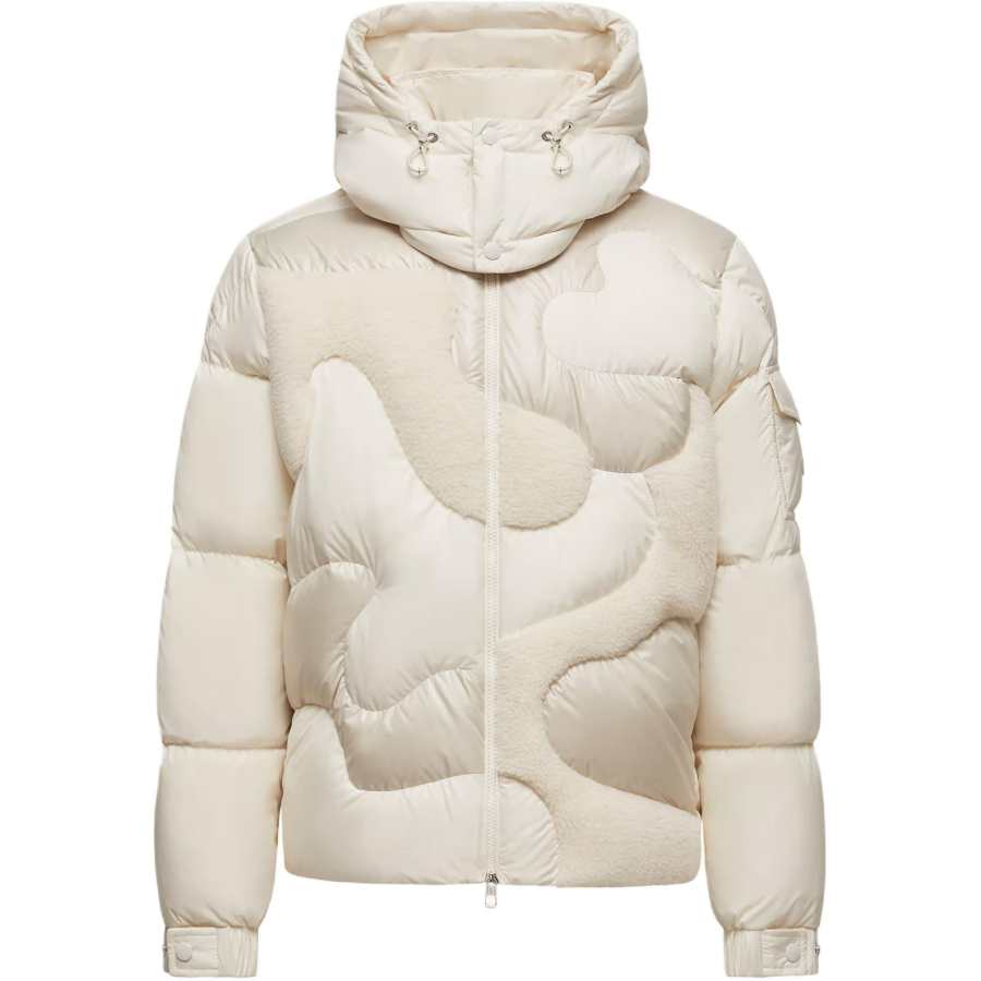 Moncler Candes hooded panelled jacket