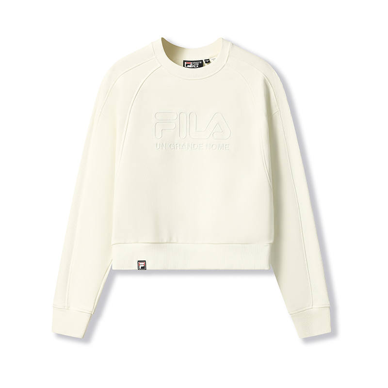 FILA ORIGINALE Sweatshirt Women's Cloud Peak White