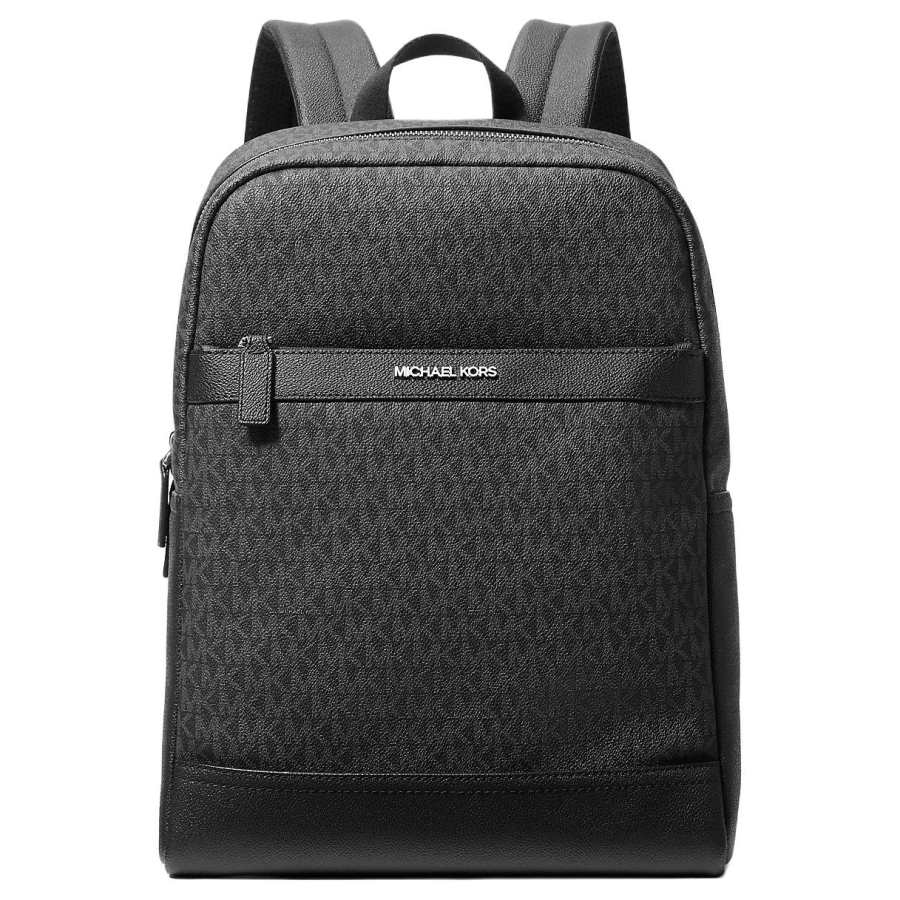 MICHAEL KORS MICHAEL KORS COOPER Artificial Leather With Polyester And PU Backpack Medium Men's Black