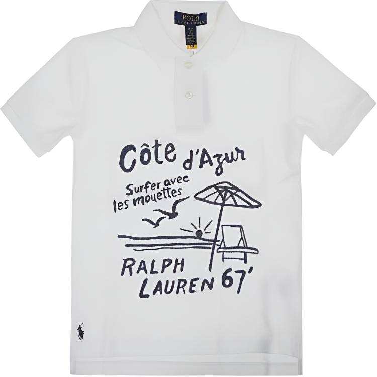 Polo Ralph Lauren T Shirt White Kids'
