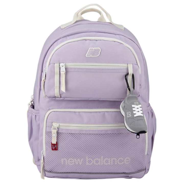 New Balance New Balance Zip Closure Backpack Unisex Purple