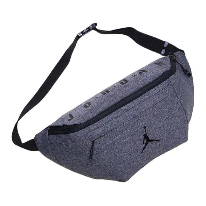 Jordan Jordan Polyester Crossbody Fanny Pack Unisex Gray