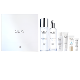 OLAY First Generation Ultra Resistant Whitening Lotion Skincare Set With Sun Protection
