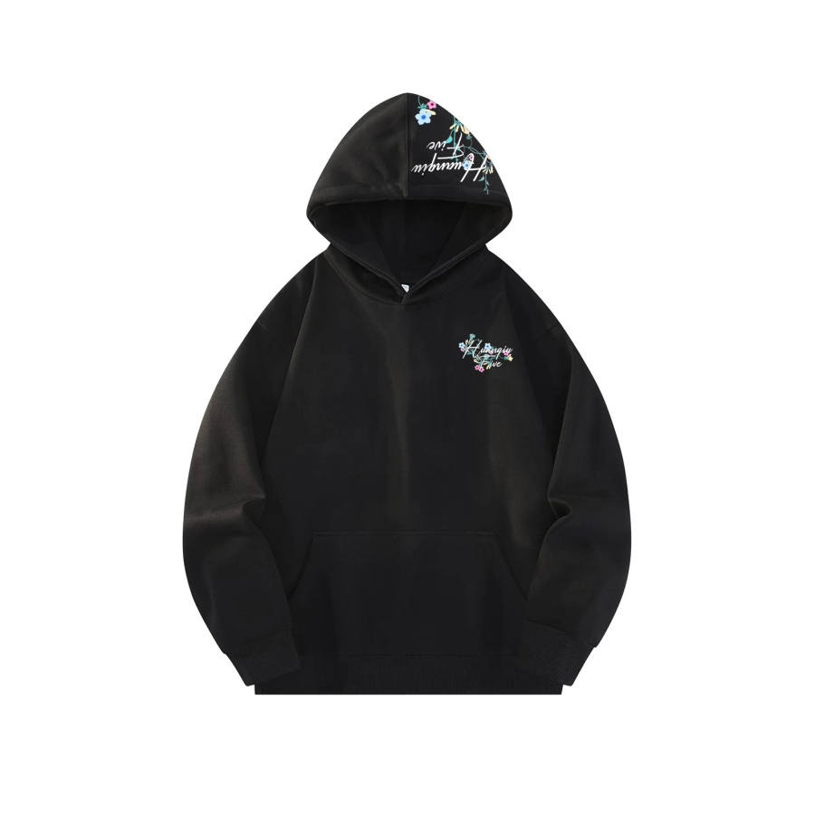 HUANQIU Sweatshirts Unisex Hooded Moderate Regular
