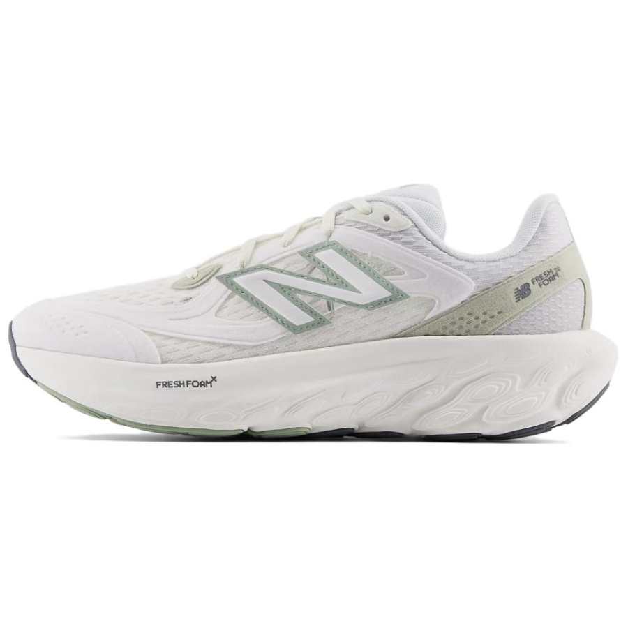 New Balance New Balance Fresh Foam Trainer Classic And Versatile Running Shoes Unisex White Green