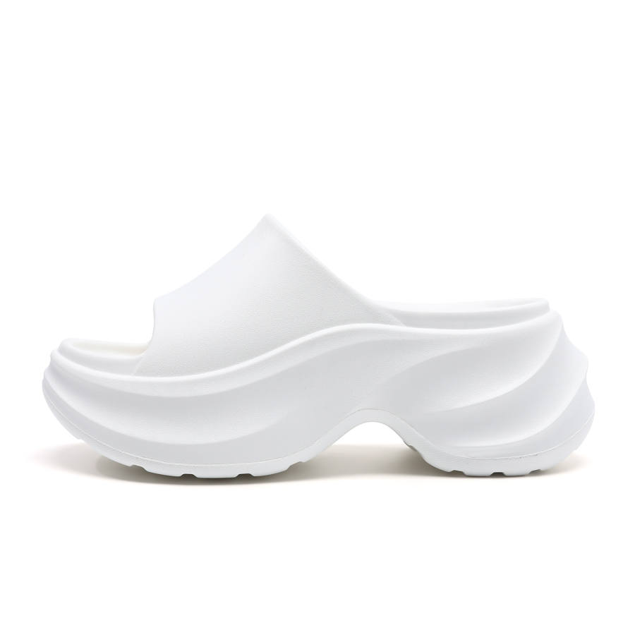 Jeep EVA Slip Resistant Slide Slippers Women's White