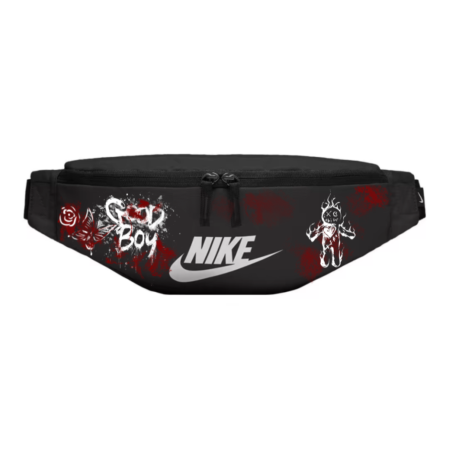 Nike Nike Heritage Fabric Crossbody Fanny Pack Unisex Black