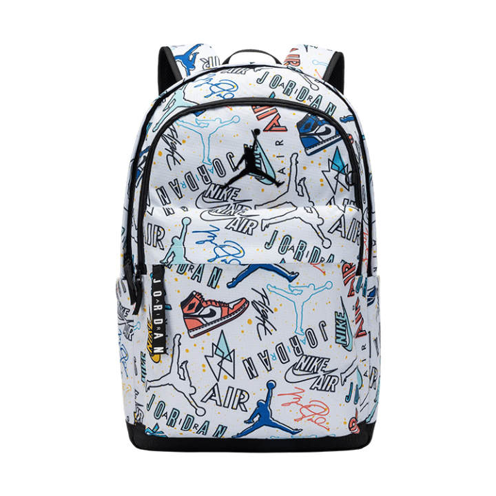 Jordan Jordan Print Backpack Large Unisex White