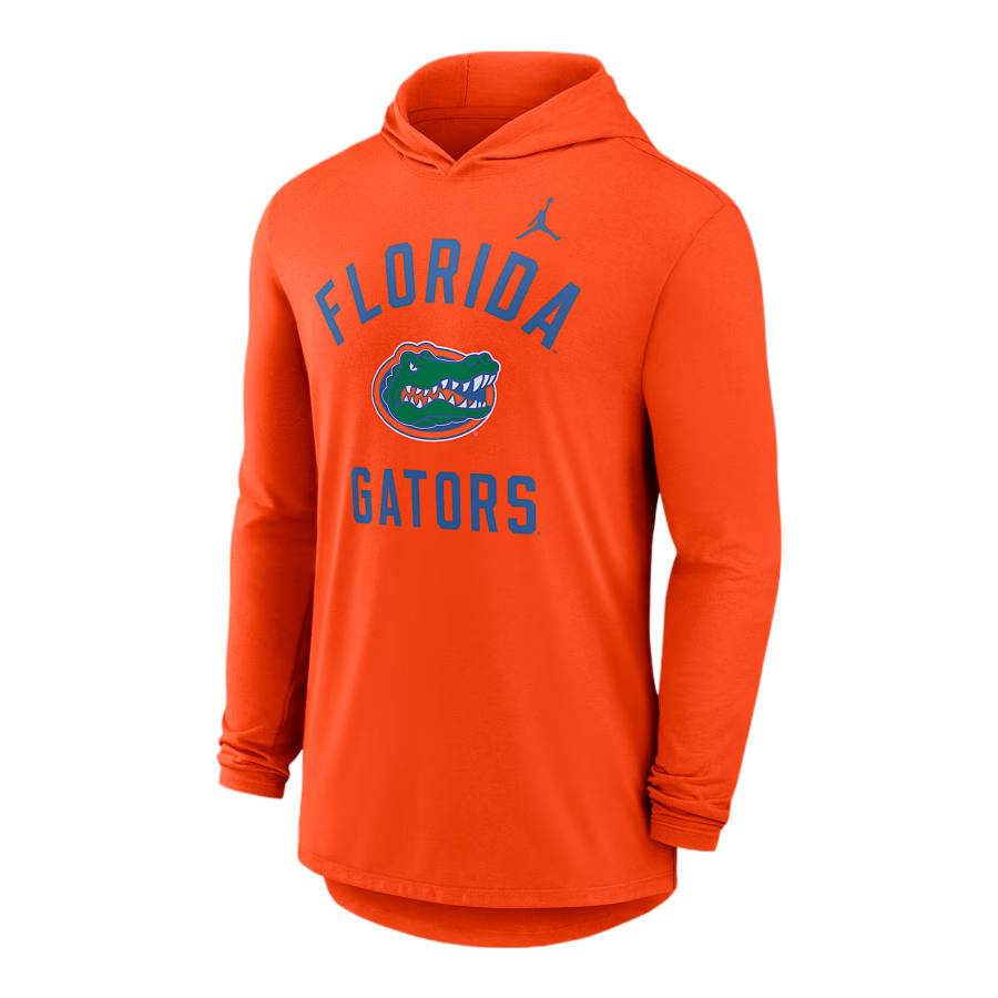 Jordan Jordan Florida Campus Arch Men's Jordan Brand Dri-FIT College Long-Sleeve Hooded T-Shirt