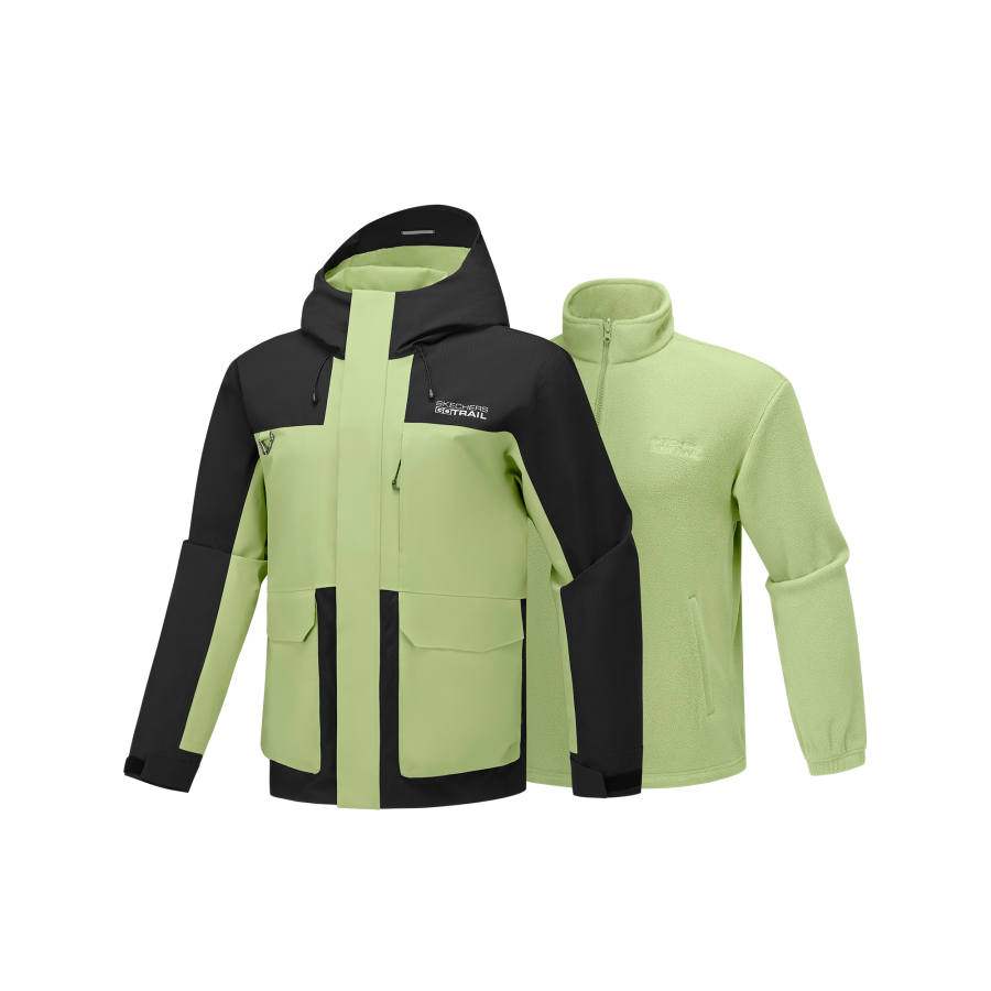 Skechers Thermal Abrasion Resistant, Breathable, Waterproof, Water Repellent, Windproof Windbreaker Jacket Men's