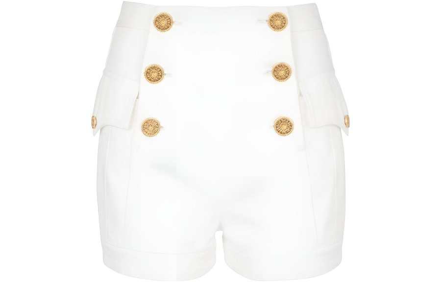 BALMAIN BALMAIN 6-Button Denim Shorts