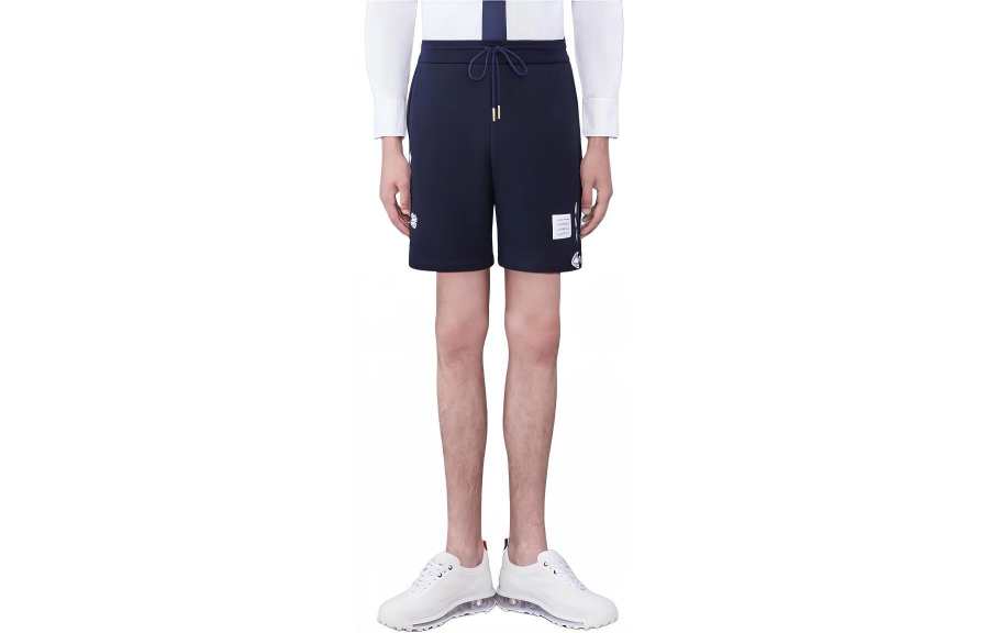 THOM BROWNE THOM BROWNE Embroidered Drawstring Track Shorts
