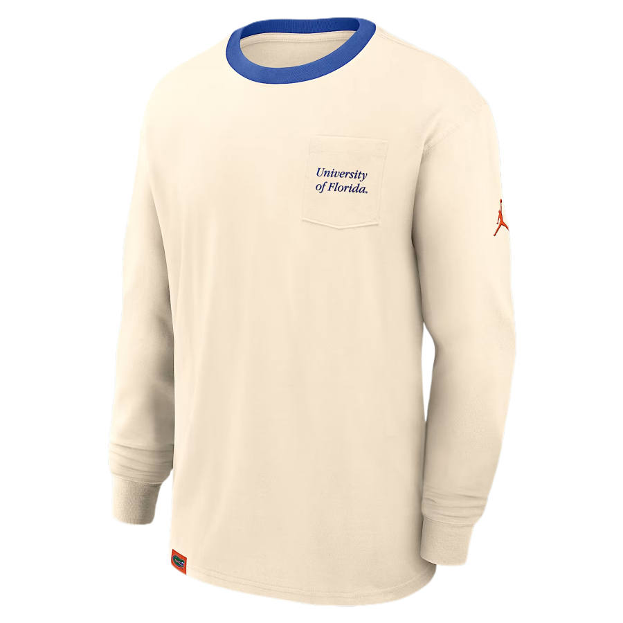 Jordan Jordan Florida Athletic Prep Max90 Pocket Logo Men's Jordan Brand College Long Sleeve T Shirt