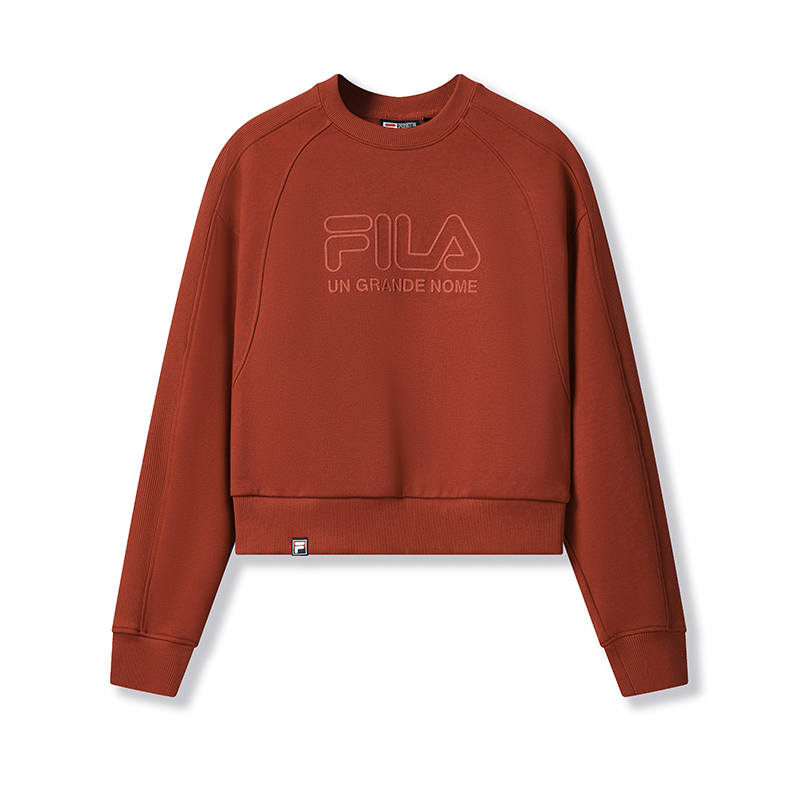 FILA ORIGINALE Sweatshirt Women's Algal Bloom Red