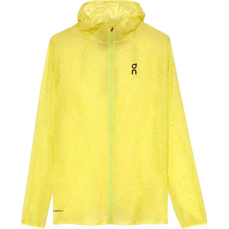 On On Ultra Jackets Men's Lemon/Lime Hooded Moderate Other