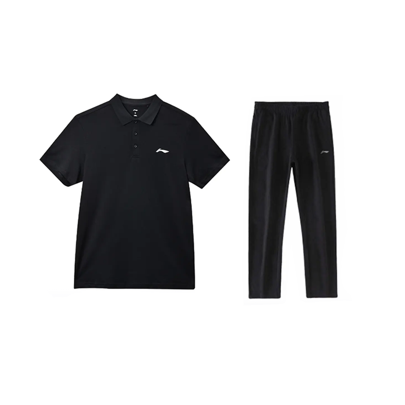 Li-Ning Li Ning Casual Sportswear Unisex Black+Black