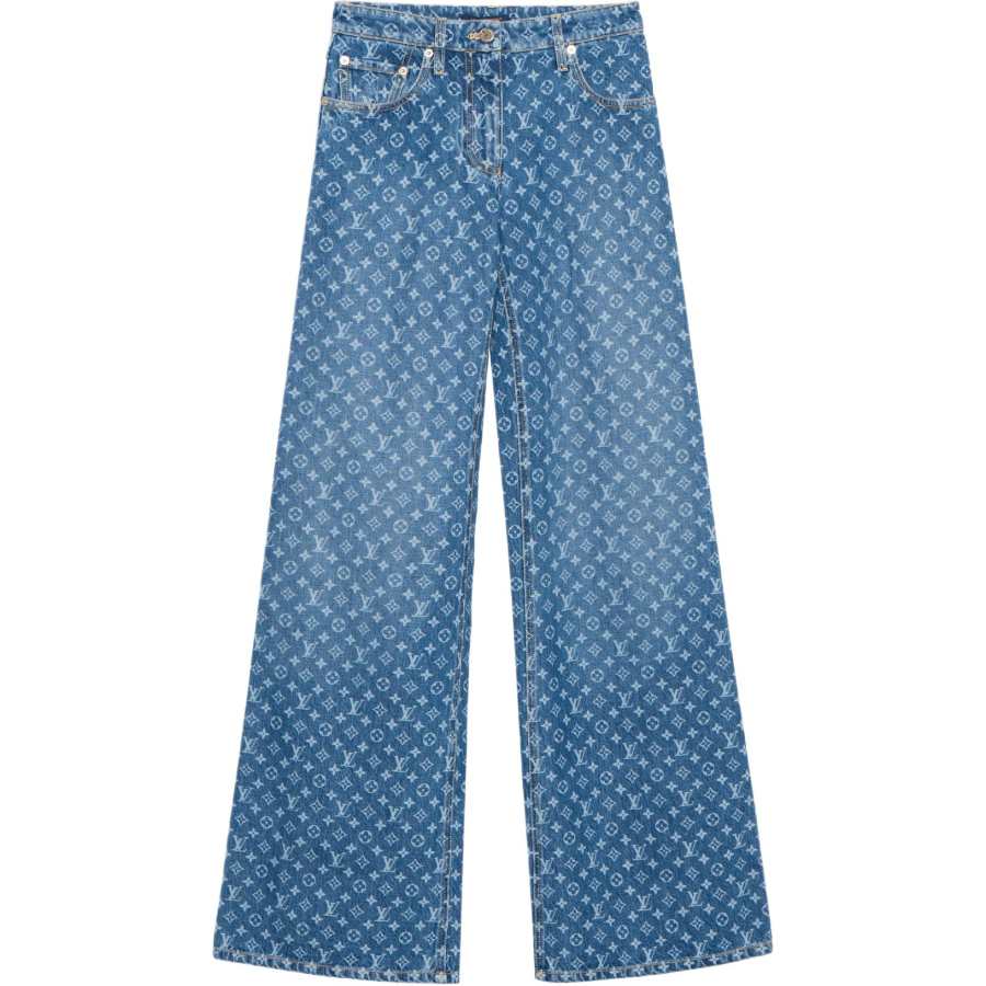 LOUIS VUITTON Jeans Women's Blue
