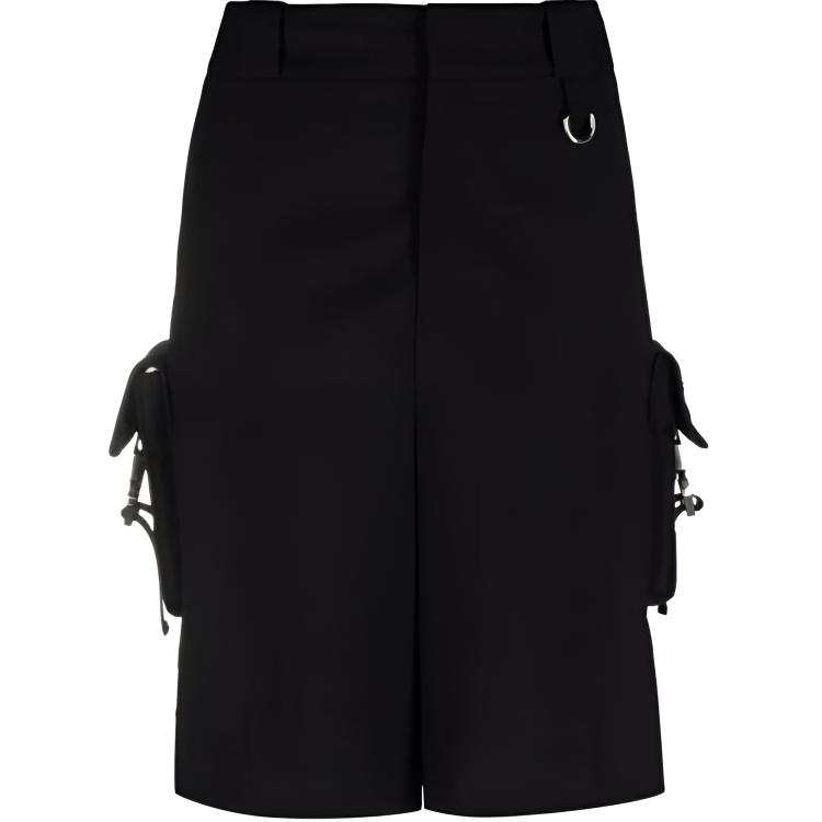PRADA PRADA FW21 Cargo Shorts Women's Black