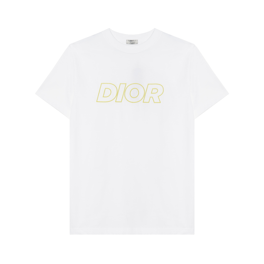 DIOR DIOR T Shirts Men's White Crew Neck