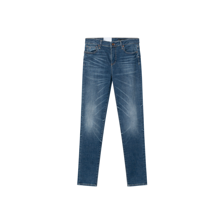 ARMANI EXCHANGE Logo plaque Skinny Jeans