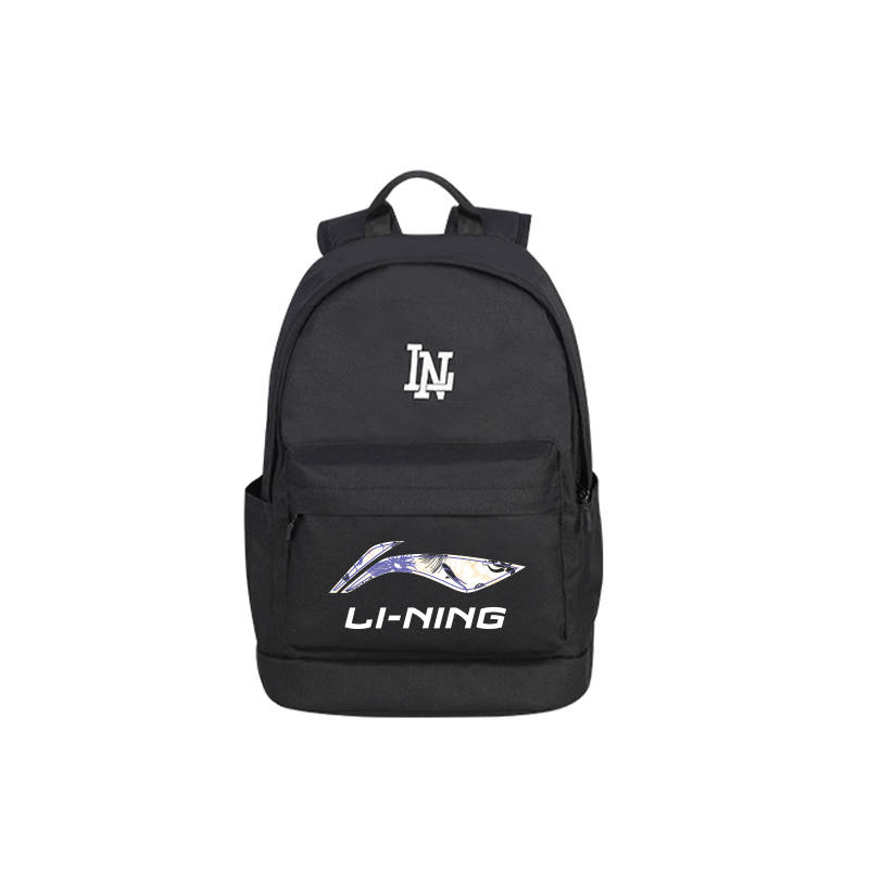 Li-Ning Li Ning Polyester Backpack Regular Unisex Black