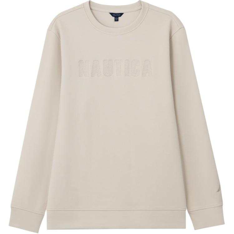 NAUTICA Sweatshirts Men's Crew Neck Moderate Regular