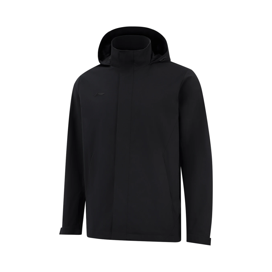 Li-Ning Li Ning Trench Coats Men's Black Moderate
